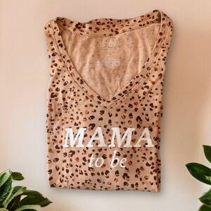 A:glow Leopard Maternity T-Shirt 🐆